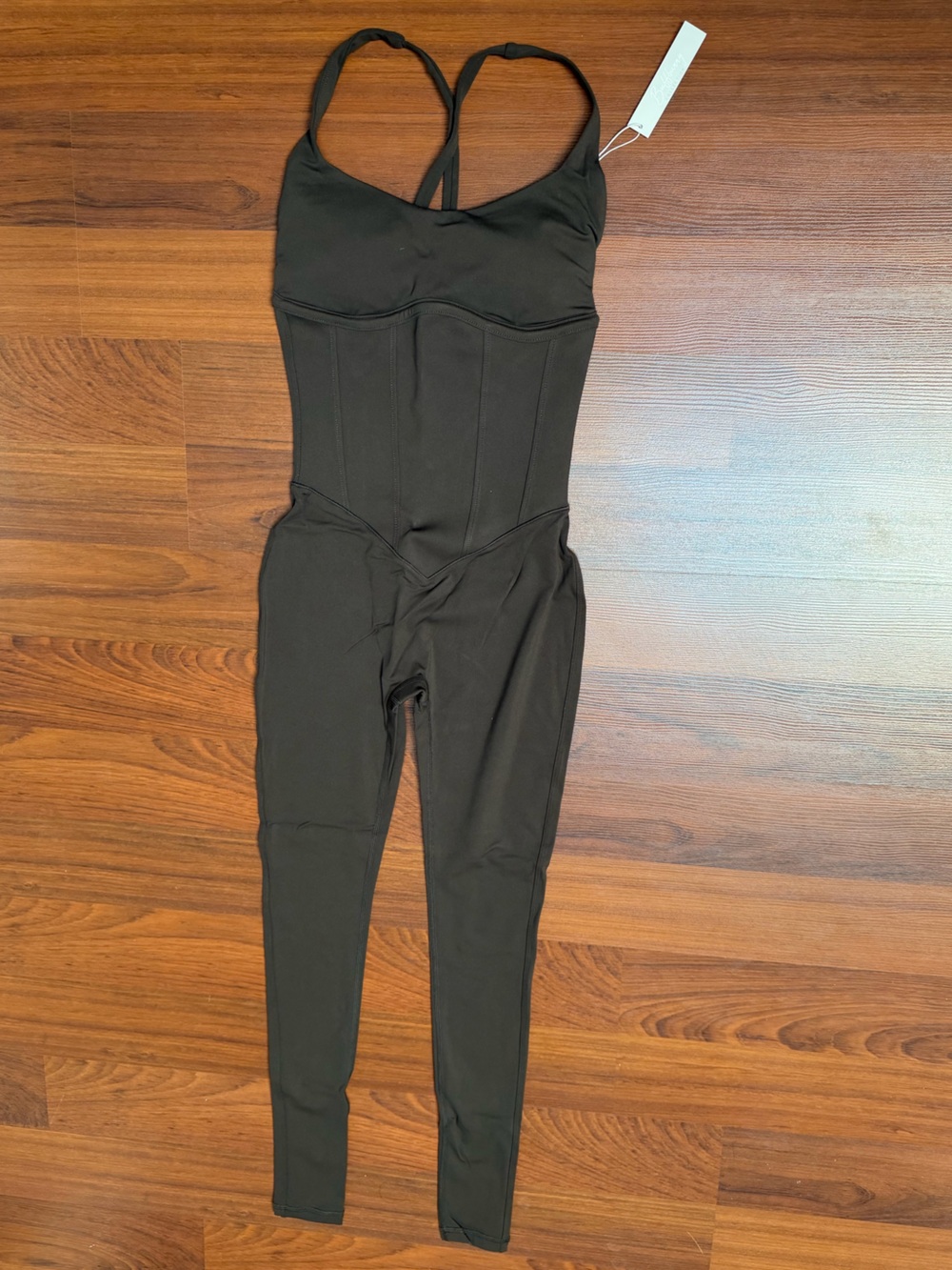 NWT Buffbunny Brown Corset Jumpsuit